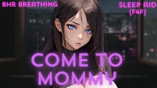 F4F Mommy gf comforts you after nightmare ASMRROLEPLAY Sleep aid Breathing 8hr version [upl. by Helm376]