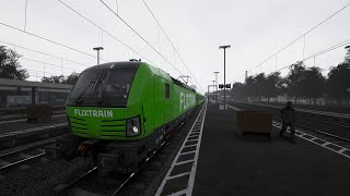 Let´s Play Train Sim World 5 Im Flixtrain nach Mainhaten [upl. by Aneeram]