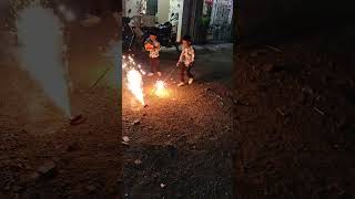 Fire drone 🔥💥 firecracker firework diwali fataka shorts viral fireworks firecracker [upl. by Adnical66]