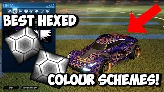 Best Hexed Colour Schemes Rocket League [upl. by Benedikt]