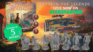 Now on Kickstarter Pillars Of Heracles  Awaken The Legends [upl. by Rochella]