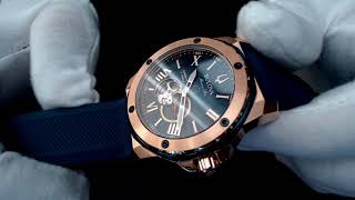 Bulova Rose Gold Marine Star 98A227 Watch Review  Newly Unboxed [upl. by Basile]