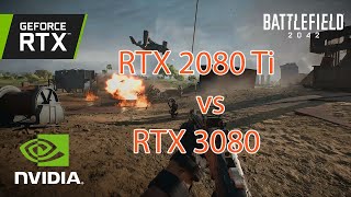 Battlefield 2042 1440p Ultra Ray Tracing Off 2080 Ti vs 3080 [upl. by Cristin]