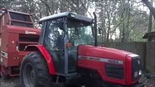 95 HP Massey Ferguson 4253 Diesel Cab Tractor coming for sale in central TN [upl. by Xino581]