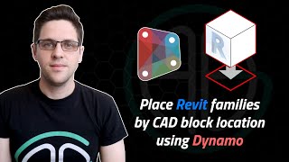 Place Revit families by CAD block location using Dynamo [upl. by Barnett662]