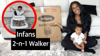 REVIEW  Infans baby walker unboxing from AMAZON [upl. by Lemieux]