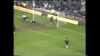 NEWCASTLE UNITED FC V FC METZ2 0 UEFA CUP 3RD DECEMBER 1996 [upl. by Noirred491]