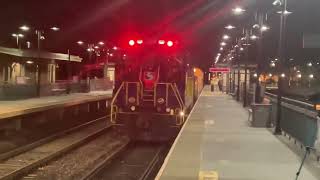 SEPTA Wash 1 With Comet Car 606 amp SPAX 80 Going By North Wales Station [upl. by Abehs]