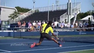 Felix AugerAliassime 2015 US Open juniors 4K [upl. by Bayless346]