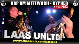 RAP AM MITTWOCH 171012 Die Cypher feat Laas Unltd uvm 14 [upl. by Suellen]