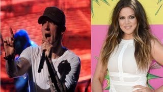 Eminem Berzerk New Song Disses Khloe Kardashian [upl. by Arihaj430]