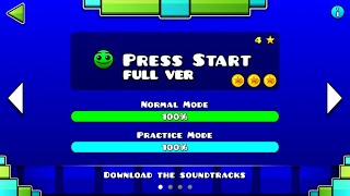 Geometry Dash SubZero  Press Start FULL VER All Coin  ♬ Partition [upl. by Adnalohs]