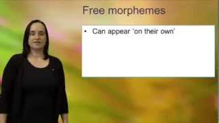 What is a morpheme [upl. by Hirz]