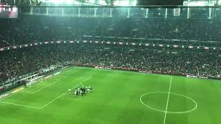 Beşiktaş Galatasaray maç sonu kına gecesi müziği çaldı Vodafone Parkta [upl. by Carline]