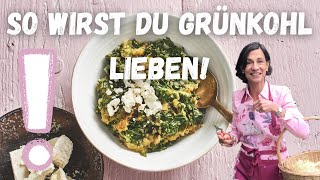 Das beste vegetarische Grünkohlrezept bei Stress  Dagmar von Cramm kocht GrünkohlBuchweizenKascha [upl. by Binni802]