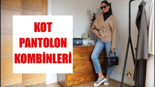 KIŞ İÇİN KOT PANTOLON KOMBİNLERİ  KADIN KOMBİN ÖNERİLERİ I KADIN MODASI [upl. by Eatnod562]