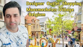 Designer outlet shopping maasmechelen village Belgium by Life in Europe with Adnan [upl. by Iroc]