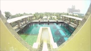 Leap of Faith in Atlantis the Palms Dubai GoPro POV [upl. by Notniw986]