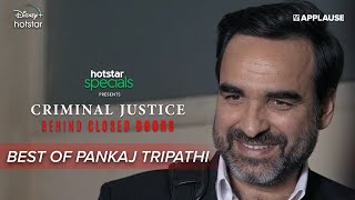 Best of Pankaj Tripathi  Criminal Justice Behind Closed Doors  Disney  Hotstar VIP [upl. by Yraeht]