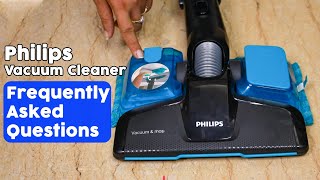 PHILIPS SpeedPro Aqua Vacuum CleanerFrequently Asked Questions FAQsBest Vacuum Cleaner for Home [upl. by Eyllek]