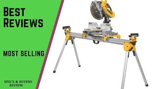 Best DEWALT DWX724 Compact Miter Stand Reviews [upl. by Enilemme]