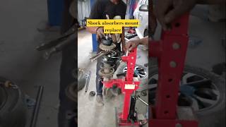 Shock Absorbers Mount Replace⚙️👨‍🔧🔧✅💯 special tools shock shorts [upl. by Akselav]