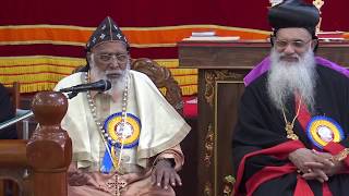 Speech by HB Chrysostom Metropolitan at Vadakkanmannoor St Thomas Orthodox Church [upl. by Eidda178]