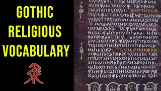 Gothic Religious Vocabulary An Introduction [upl. by Ojyma]