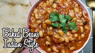 Indian Style Baked Beans  Baked Beans in Tomato Sauce  Baked Beans Recipe  Instant Pot Recipes [upl. by Soble]