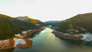 Cougar Reservoir amp East Fork Mckenzie River Oregon Drone Footage [upl. by Nilahs]