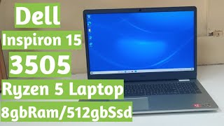 Dell Inspiron 15 3505 2021 Ryzen 5 3500u8gbRam512gbSsd156Fhd Amd Vega 8 Win10office [upl. by Oinota]