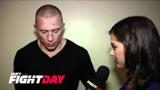 Georges StPierre UFC 137 Interview [upl. by Leesen]