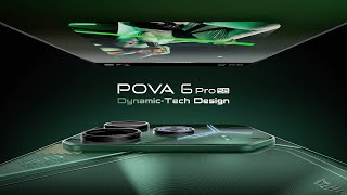 TECNO POVA 6 Pro 5G  DynamicTech Design [upl. by Llewsor]