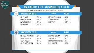 Wallington 1st XI v Winchelsea 1st XI [upl. by Jenni]