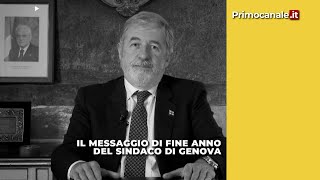 il messaggio di fine anno del sindaco di Genova [upl. by Oemor]