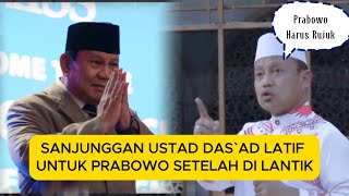 USTD DASAD LATIF TERUS TERANG SOAL PRABOWO TERBARU [upl. by Hajan67]