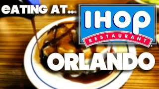 EATING AT  IHOP  ORLANDO [upl. by Steinke463]