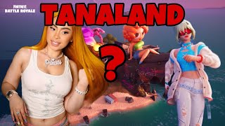 Tanaland sur fortnite 😳🤯 [upl. by Pauiie158]