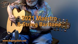 2021 Maestro 8String Baritone Koa amp Adirondack Spruce [upl. by Akirahc]