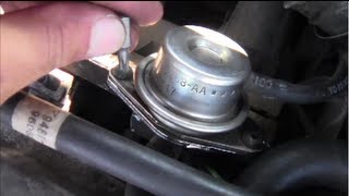 How to Remove Install Fuel Pressure Regulator [upl. by Marron25]