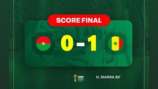 Burkina Faso VS Sénégal 01Highlights amp All Goals 2024 HD [upl. by Nayarb918]