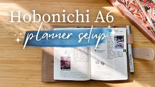 My Hobonichi Techo A6 Setup [upl. by Ensoll293]