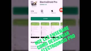 Cómo descargar electrodroid pro gratis apk [upl. by Laban]