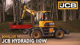 JCB Hydradig 110W  Bouillot TP [upl. by Ayardna]