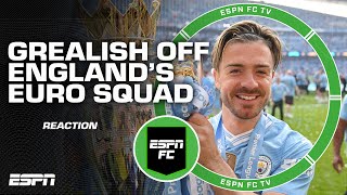 Jack Grealish LEFT OFF Englands Euro 2024 squad 👀 VERY surprising  Shaka Hislop  ESPN FC [upl. by Ahel268]