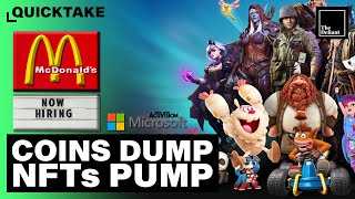 Market Dump NFT pump  Metaverse giants roll in [upl. by Yarezed]