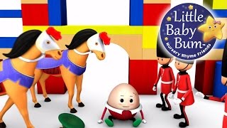 Humpty Dumpty  Part 1  Nursery Rhymes  By LittleBabyBum  ABCs and 123s [upl. by Anyar441]