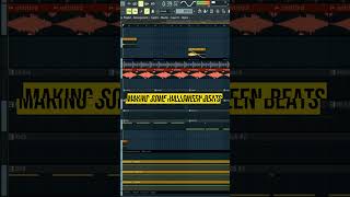 Making Some Halloween Beats halloween halloweenbeats darkbeats darktrapbeats [upl. by Daukas]