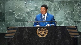 WAZIRI MKUU KASIMU MAJALIWA AKIHUTUBIA BARAZA LA UMOJA WA MATAIFA KWAKISWAHILI [upl. by Borreri]