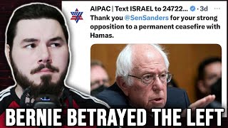 Bernie Sanders BETRAYED The Left by Supporting Israel [upl. by Lennor]